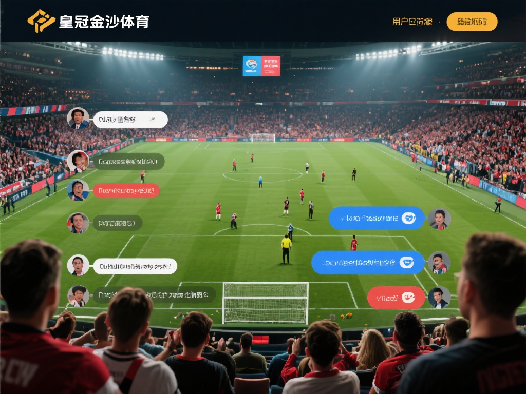 皇冠金莎体育:专业赛事直播与互动体验 (皇冠金莎体育:专业赛事直播与沉浸式互动体验平台) 单纯的赛事直播已经无法满足现代观众的需求,互动性成