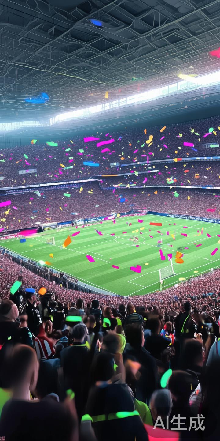 此外，平台引入了互动弹幕和评论区，让球迷不仅仅是观